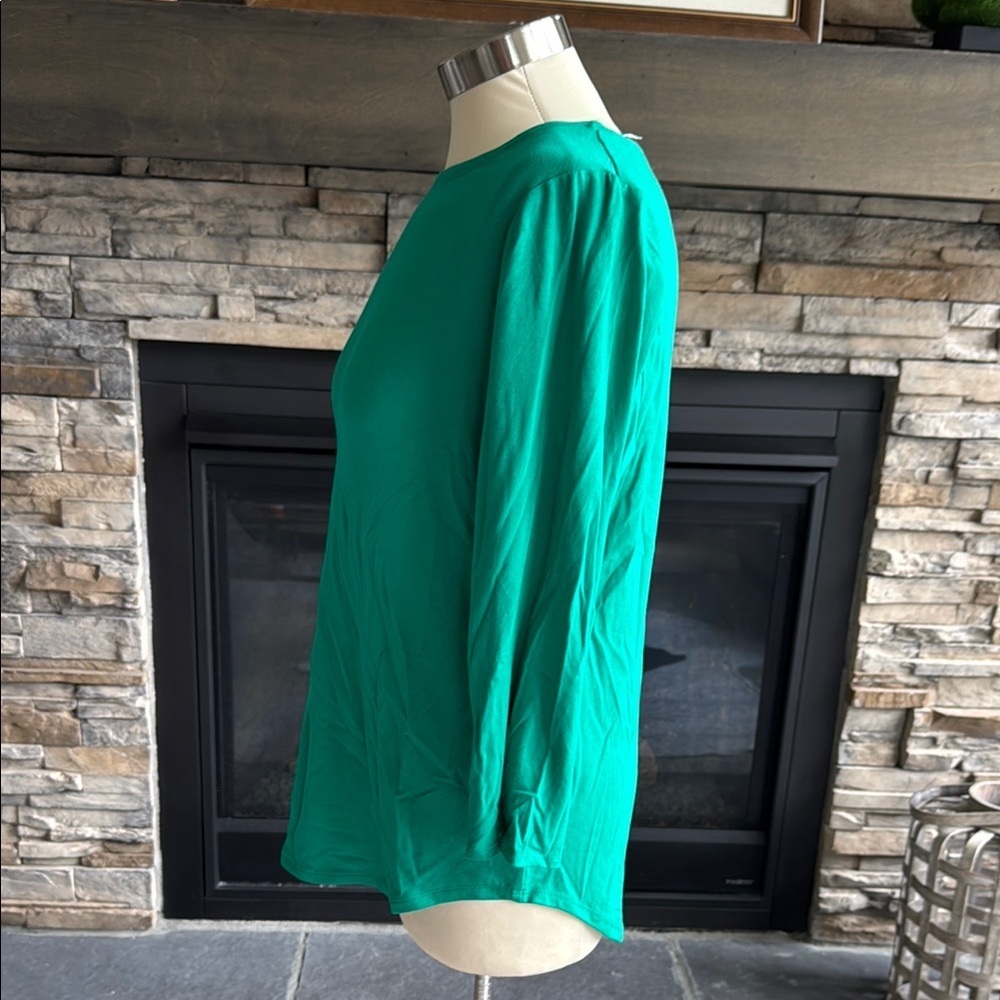 Cupio Vibrant Green Women's Blouse - Picture 2 of 10